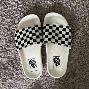 Womens vans slides size 6